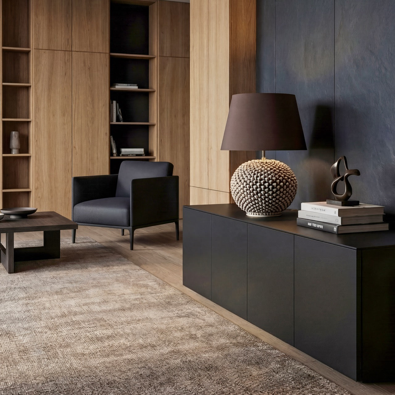 Lume palla a pigna in ceramica diverse misure, Decoro in Madreperla Antichizzato