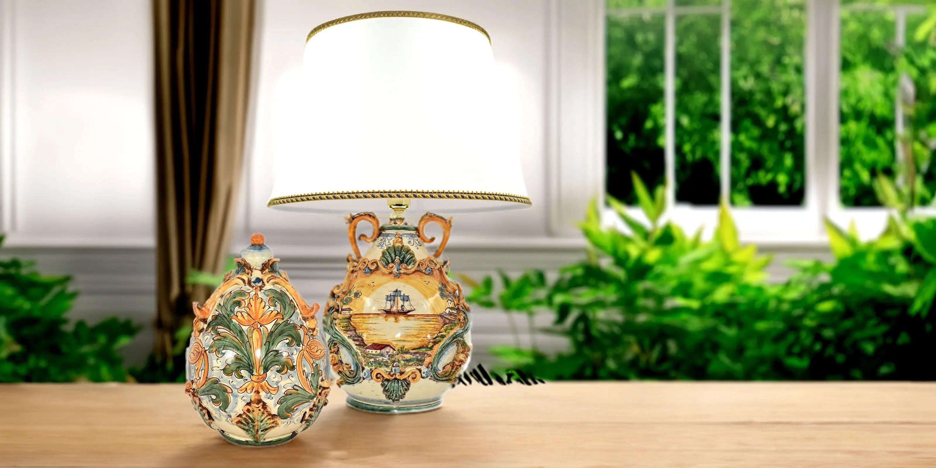 antico-fogliame2-ceramica-di-caltagirone2_copia - Ceramiche di Caltagirone Sofia