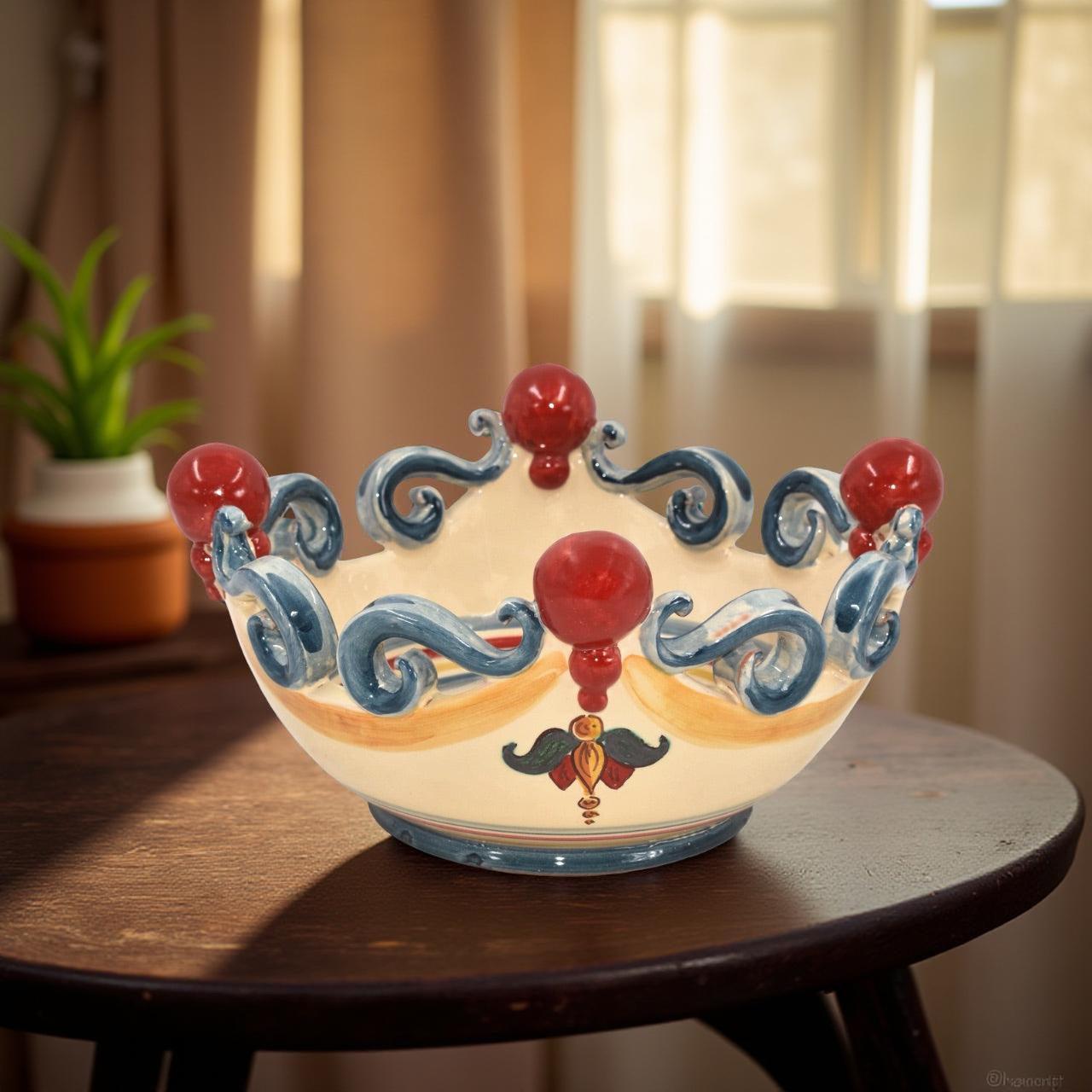 Centerpiece Ball Decor Sicily - Caltagirone Ceramic, Ø 25/30 cm