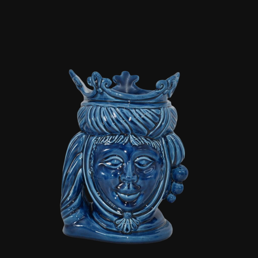 Sicilian ceramic "Moor's head" from Caltagirone.