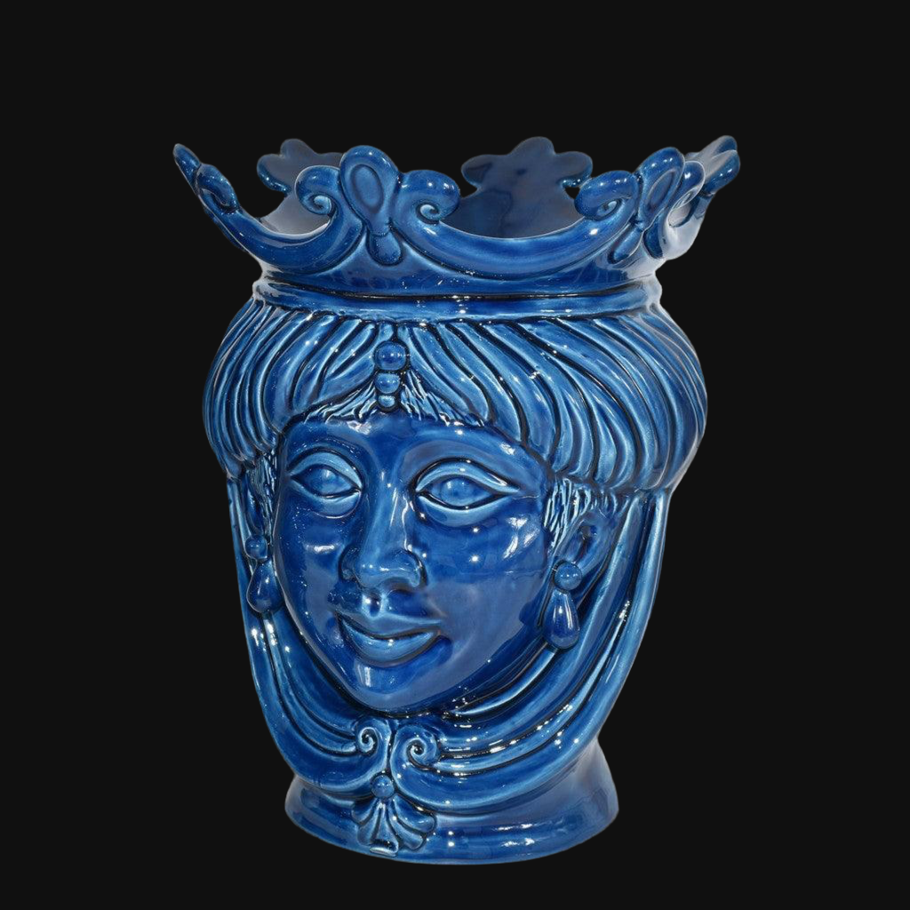 Sicilian ceramic "Moor's head" from Caltagirone.