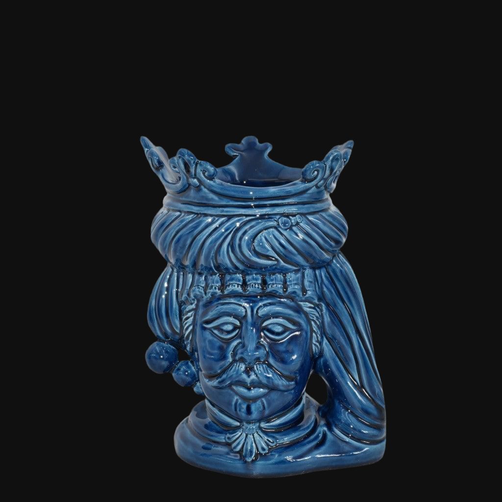 Sicilian ceramic "Moor's head" from Caltagirone.