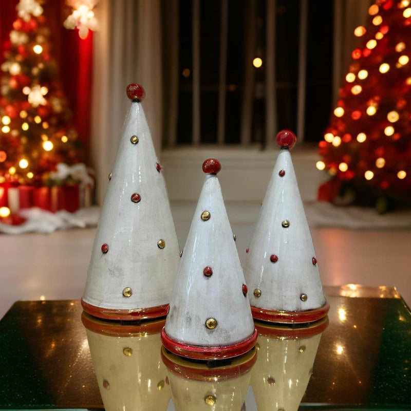 Sizilianischer Weihnachtsbaum Keramik – Italienische Keramik aus Caltagirone, Sizilien