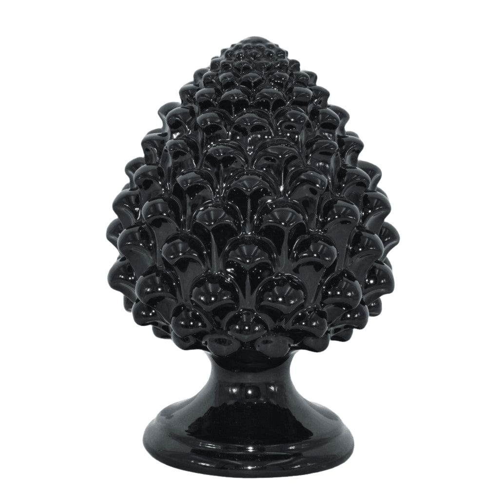 Pigna semilavorata altezza 15/35 Black Line Lucido - Ceramiche di Caltagirone Sofia