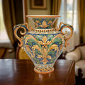 Vaso Anfora H 40 Ornato Calatino - Ceramiche di Caltagirone Sofia - Ceramiche di Caltagirone Sofia